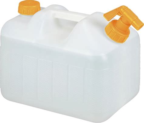 jerrycan relaxdays avec robinet jerrican d eau réservoir d eau pour