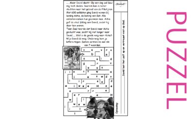 Puzzel 1 Samuel 27 28 29 30 David Vlucht Achis Ziklag Siklag 1