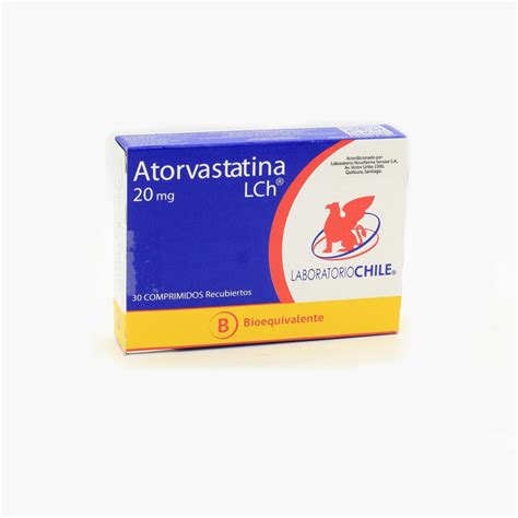 Atorvastatina 30 Comprimidos Recubiertos 20 Mg Surfarma