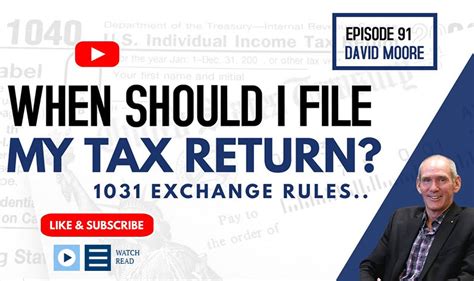 How And When Should I File Taxes With A Exchange Exchange