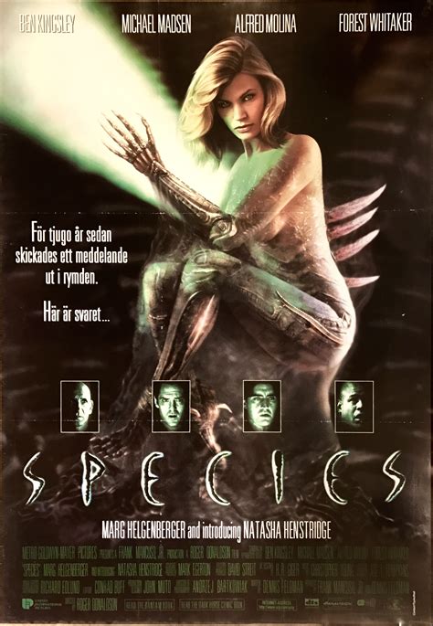 Species (1995) poster | Movie posters, Species, Sci fi movies