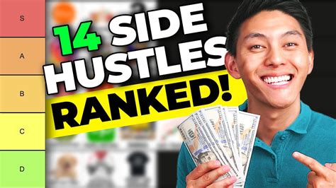 The Best Side Hustles That Will Make You Rich In 2024 Tier List Youtube