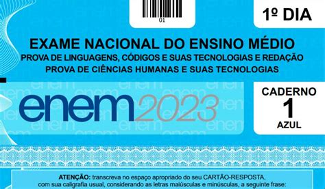 Confira Os Gabaritos Oficiais Do Enem 2023