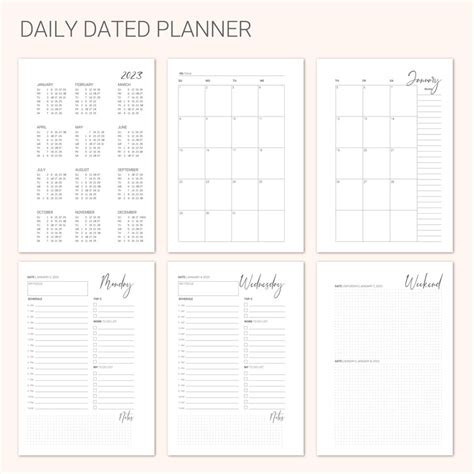 Weekly Hourly Planner 2023 for Women Custom Planner Gift for - Etsy