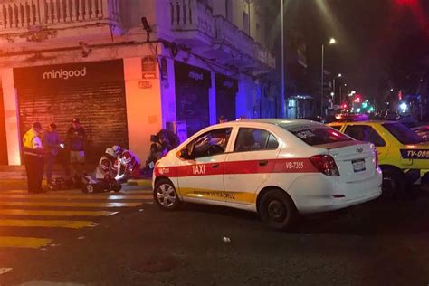 Motociclista Resulta Lesionado Tras Choque Con Taxi En La Ciudad De