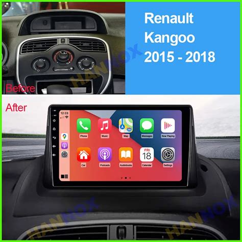 For Renault Kangoo Inch Wireless Carplay Android Car Radio Multimedia