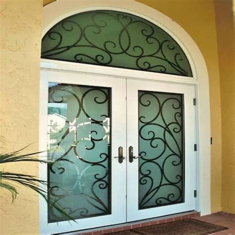 Exterior Residential Upvc French Door 8 Mm Toughened Glass At Rs 550 Square Feet In Hyderabad