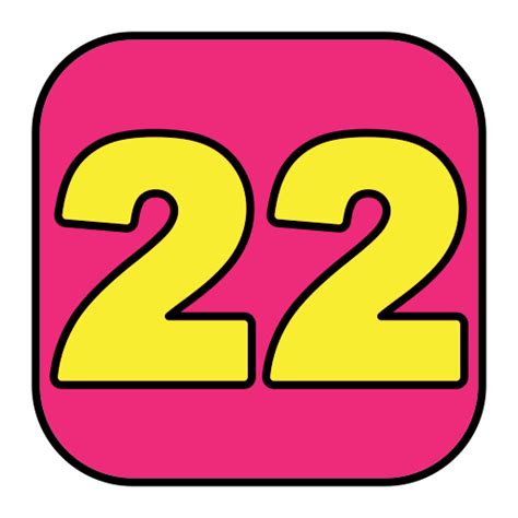 twenty  generic outline color icon