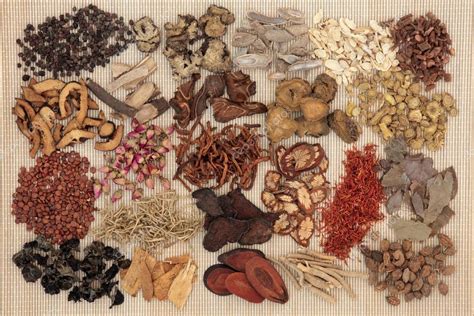 Traditional Chinese Herbal Medicine Stock Photo By Marilyna 103023610