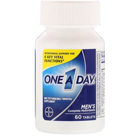 Comprar One A Day F Rmula Para Homens Multivitam Nico Completo