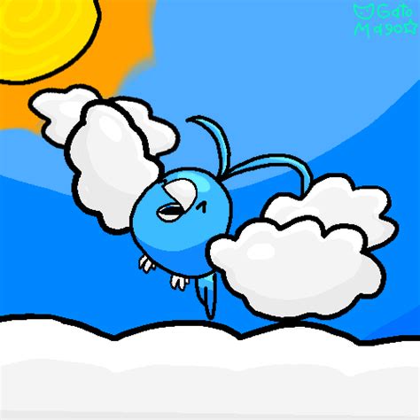 Swablu in the sky by gatito23376 on Newgrounds