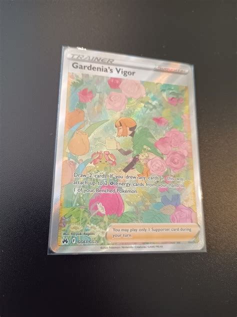 Gardenia S Vigor Gg Gg Crown Zenith Full Art Ultra Rare Centering