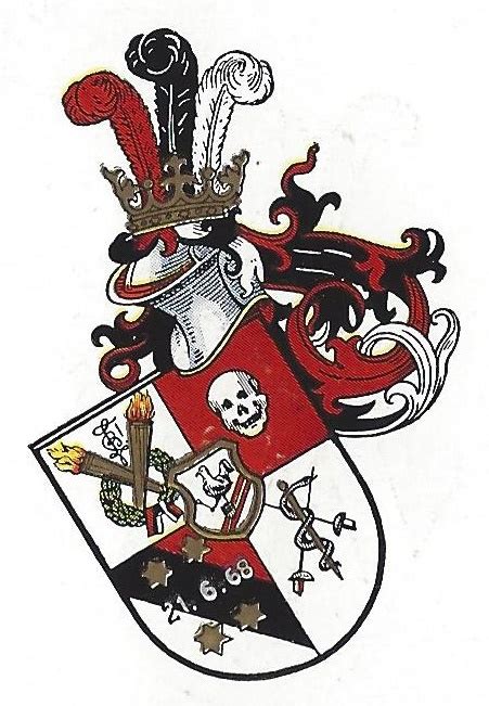 Wappen Von Corps Suevo Borussia Zu Hamburg Coat Of Arms Crest Of