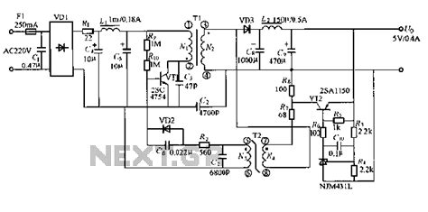 Ac Dc Switching Power Supply Circuit Diagram Ac To Dc Volt