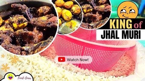 King Of Jhal Muri Street Food Bangladesh Masala Jhal Muri Making With