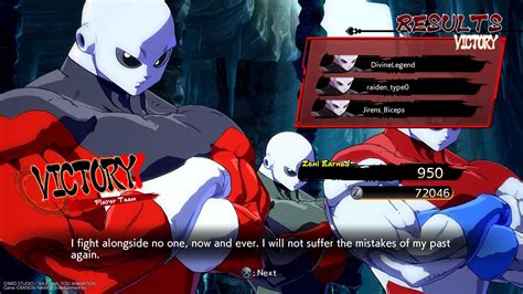 Jiren fights alongside no one, unless its jiren : dragonballfighterz