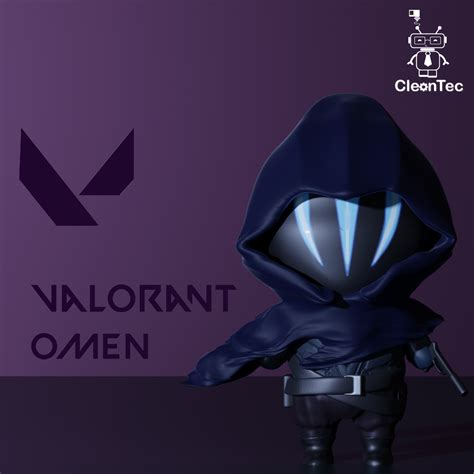 3d File Omen Valorant 🎲・3d Printable Model To Download・cults