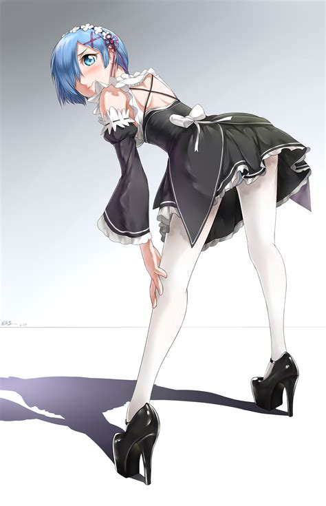 Rem Re Zero Kara Hajimeru Isekai Seikatsu Drawn By Han Xiao Xue