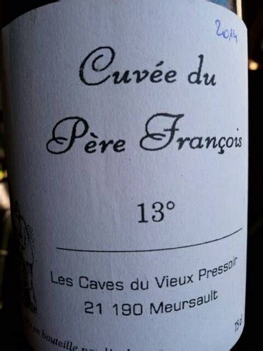 Les Caves du Vieux Pressoir Cuvée du Père François 13 Vivino Australia