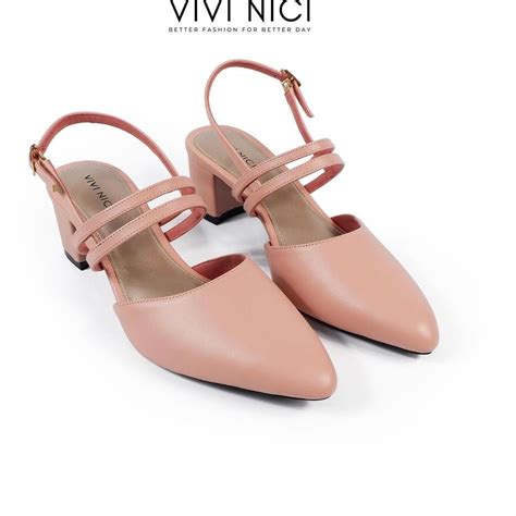 Jual Vivi Nici Camilia Sepatu Sandal Mules Hak Cm V E Shopee