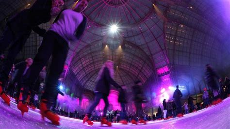 Le Grand Palais Abrite La Plus Grande Patinoire Du Monde