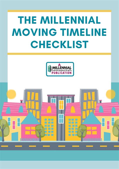 Free Ultimate Moving Timeline And Checklist Artofit