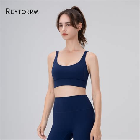 Jual Reytorrm Lycra Sport Bra Push Up Bh Pakaian Olahraga Kekuatan