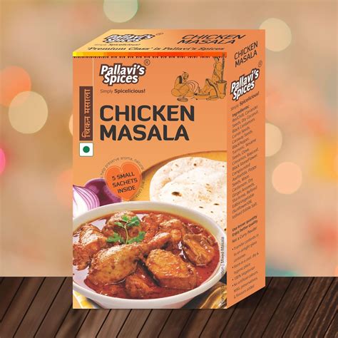 Pallavi S Spices Chicken Masala Delectable Chicken Curry Masala