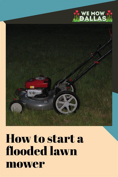 Perfect Tips About How To Start A Flooded Lawn Mower Neatcalm