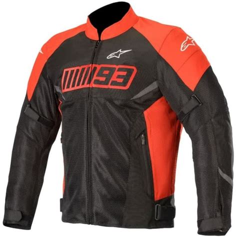 Jual Jaket Motor Alpinestars Mm Marc Marquez Losail Air Jacket Black