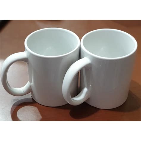 Jual MUG POLOS GELAS MUG KERAMIK PUTIH POLOS MERCY Kota Cirebon