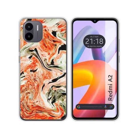 Funda Silicona Xiaomi Redmi A2 Diseño Mármol 12 Dibujos con Ofertas en