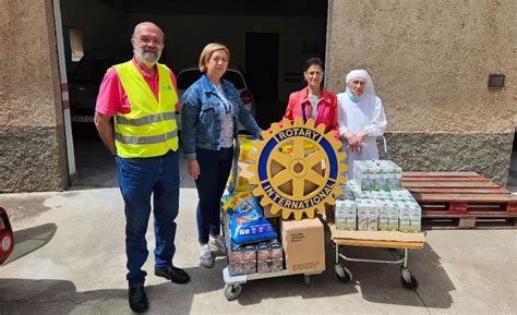 Donación de alimentos a las Hermanitas de los Pobres SALAMANCArtv AL