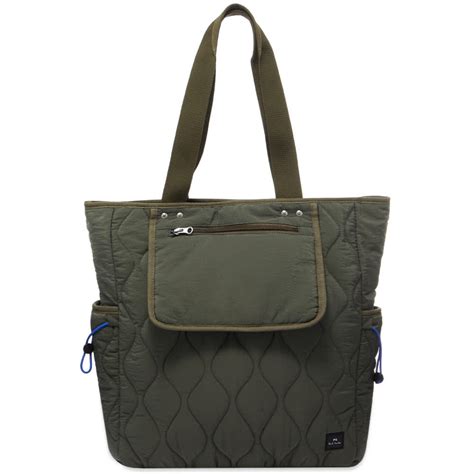 Paul Smith Reversible Tote Bag Green End Fr