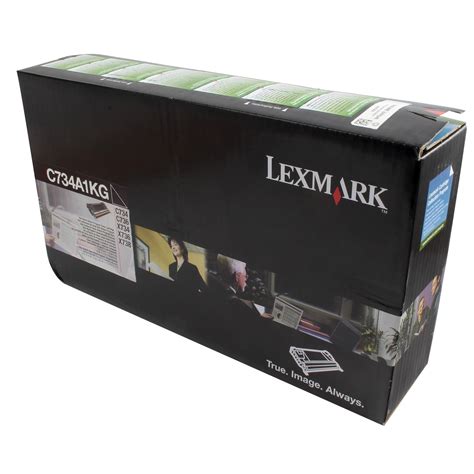 Lexmark Black Return Program Toner Cartridge C734a1kg Ccl Computers