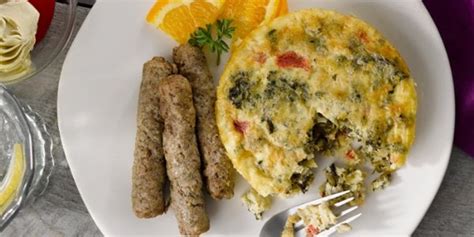 Artichoke Spinach And Roasted Red Pepper Frittata Recipe Bistromd