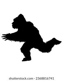 2.711 Angry Gorilla Silhouette Images, Stock Photos, 3D objects, & Vectors | Shutterstock