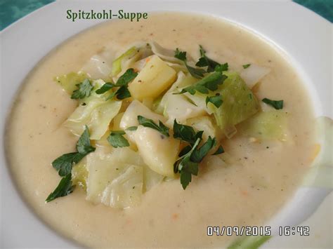 Spitzkohl Suppe Rezept Mit Bild Kochbar De