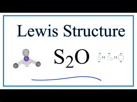 S2o Lewis Structure Resonance