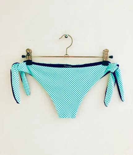 Calzedonia Bikini Tanga Brasileña Parte De Abajo De Puntos Agua De Puntos M Envío gratis