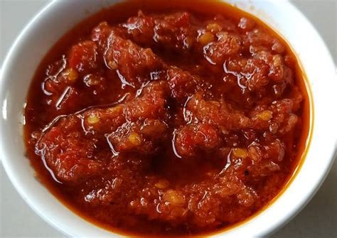 Resep 38 Sambal Tomat Terasi Matang Oleh Nilaqonita Cookpad