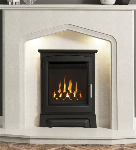 Buy The Elgin And Hall Deepline He Inset Gas Fire With Cast Stove Fascia Online Direct Fireplaces