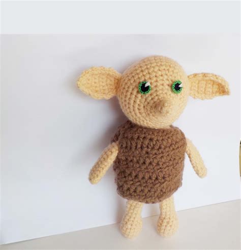 Crochet Dobby Doll Harry Potter Inspired Dobby Plush Dobby Etsy