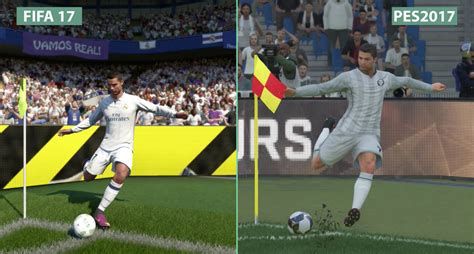 Compara T Mismo Las Diferencias Visuales Entre Fifa Y Pes