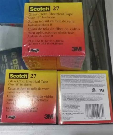 Electrical Tape Scotch Glass Cloth M Isolasi Solatip Listrik Mm