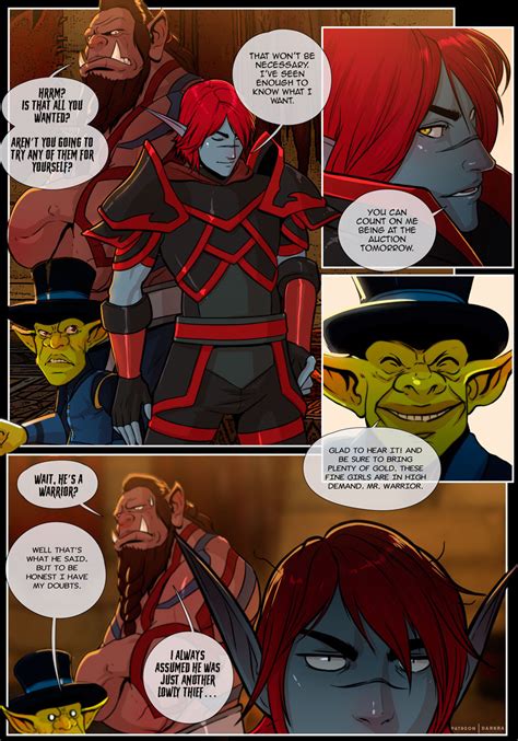 Post 4497119 Comic Darkra Goblin Mag Har Orc Night Elf Orc World Of Warcraft