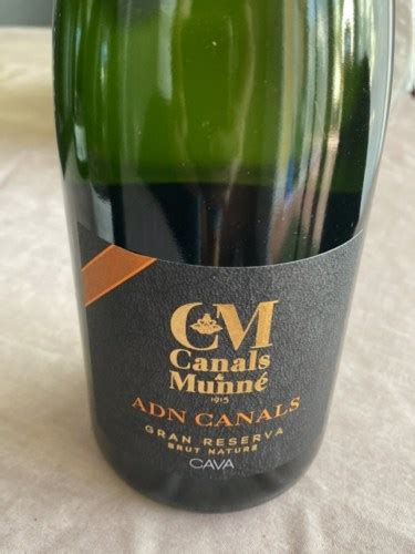 Canals Munné ADN Canals Gran Reserva Cava Brut Nature Vivino US