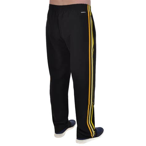 Adidas Performance Essentials Mens 3 Stripe Tracksuit Bottoms Track