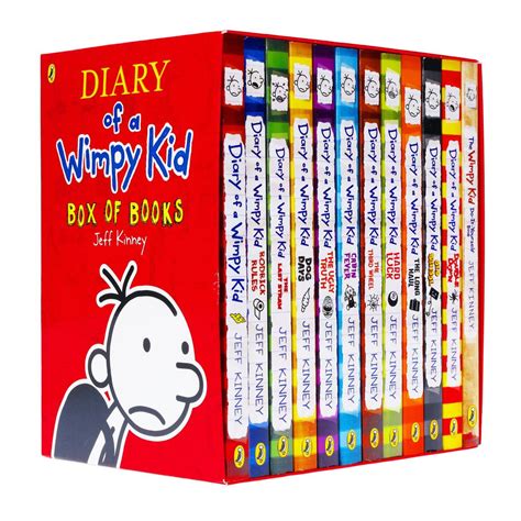 Diary Of A Wimpy Kid 12 Book Collection Box Set