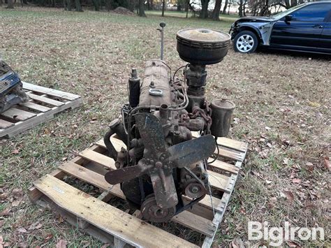 Chevrolet 235 Inline 6 Cyl Gas Engine Core Bigiron Auctions